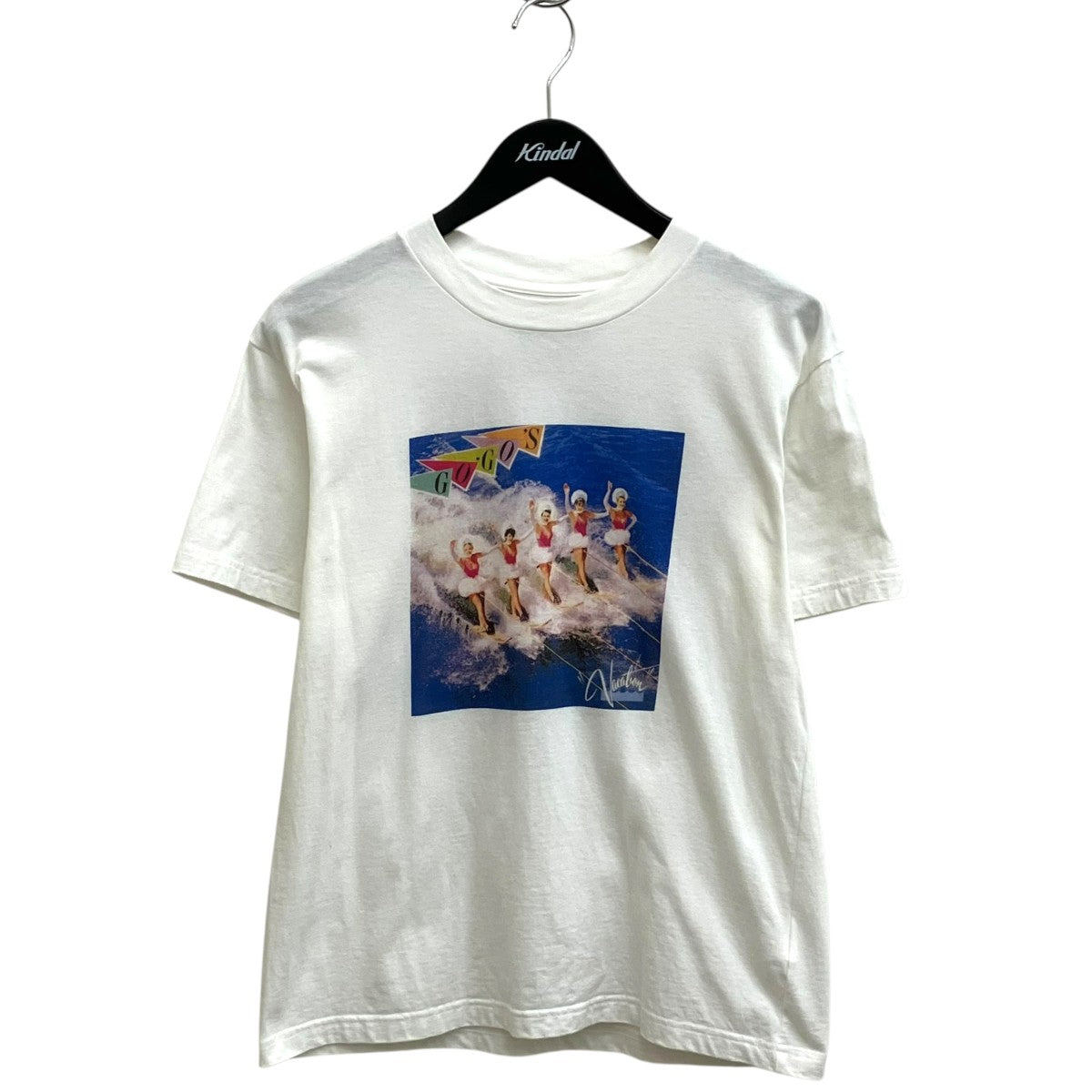 MINEDENIM THE GOGO’S GO-GO’S “Vacation” Print Crewneck T-SH半袖Tシャツ 古着・中古-1枚目のアイテム画像