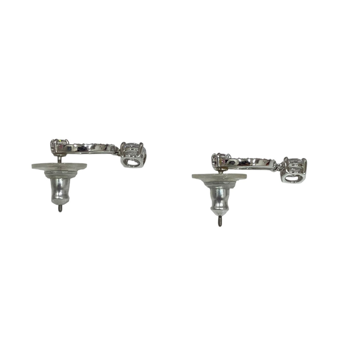 SWAROVSKI Attract Circleピアス 古着・中古-2枚目のアイテム画像