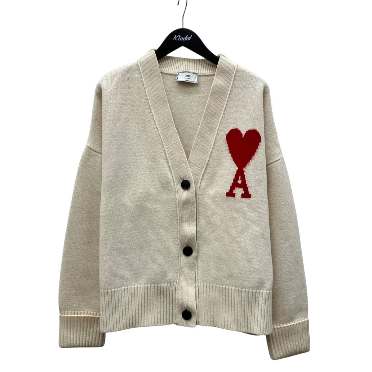 ami paris AMI DE COEUR カーディガン 古着・中古-1枚目のアイテム画像