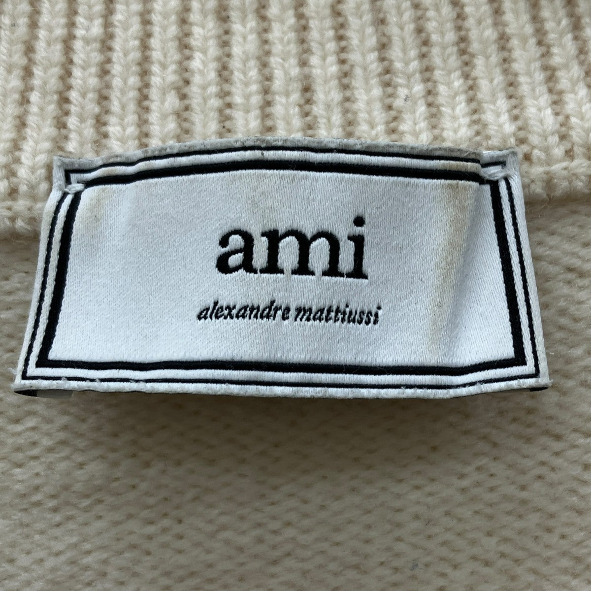 ami paris AMI DE COEUR カーディガン 古着・中古-10枚目のアイテム画像