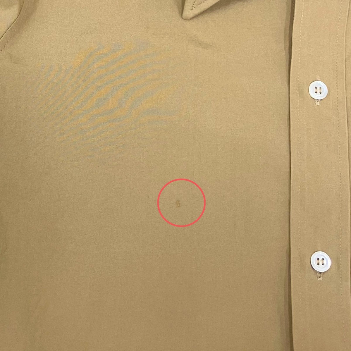 Maison Margiela 24SSPoplin Short Sleeve Shirt半袖シャツS67DR0009 古着・中古-5枚目のアイテム画像