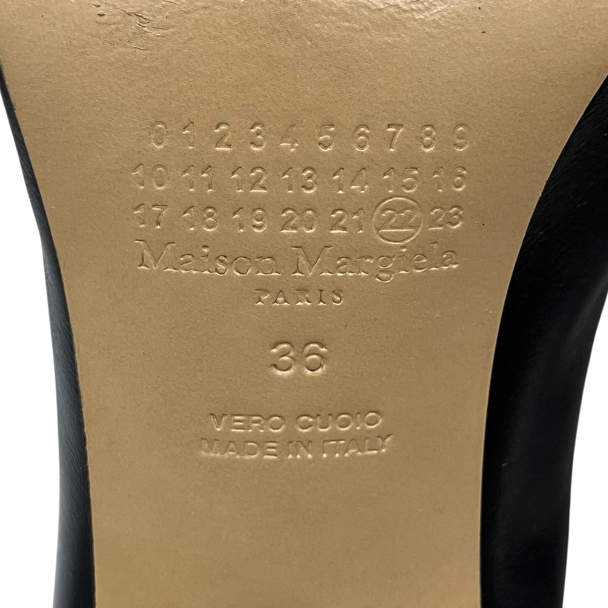 Maison Margiela 22 Tabi BootsヒールブーツS58WU0260 古着・中古-6枚目のアイテム画像