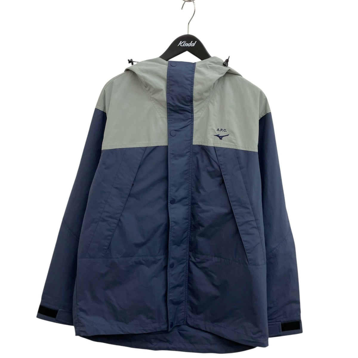 A．P．C．×MIZUNO PARKA MONTAGNEマウンテンパーカーB2JEAS6014 古着・中古-1枚目のアイテム画像