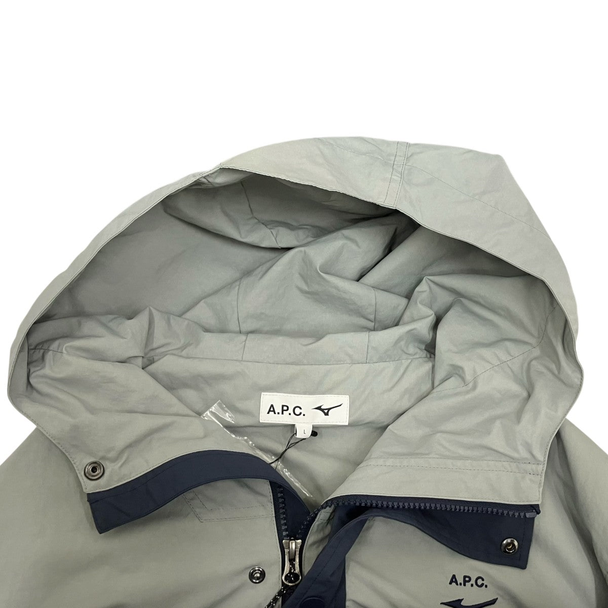 A．P．C．×MIZUNO PARKA MONTAGNEマウンテンパーカーB2JEAS6014 古着・中古-6枚目のアイテム画像