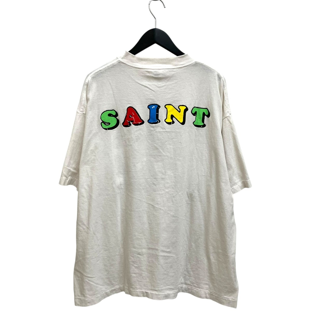 SAINT MICHAEL JR SS T-SHIRT半袖カットソーSM-MK8-0000-C05 古着・中古-2枚目のアイテム画像