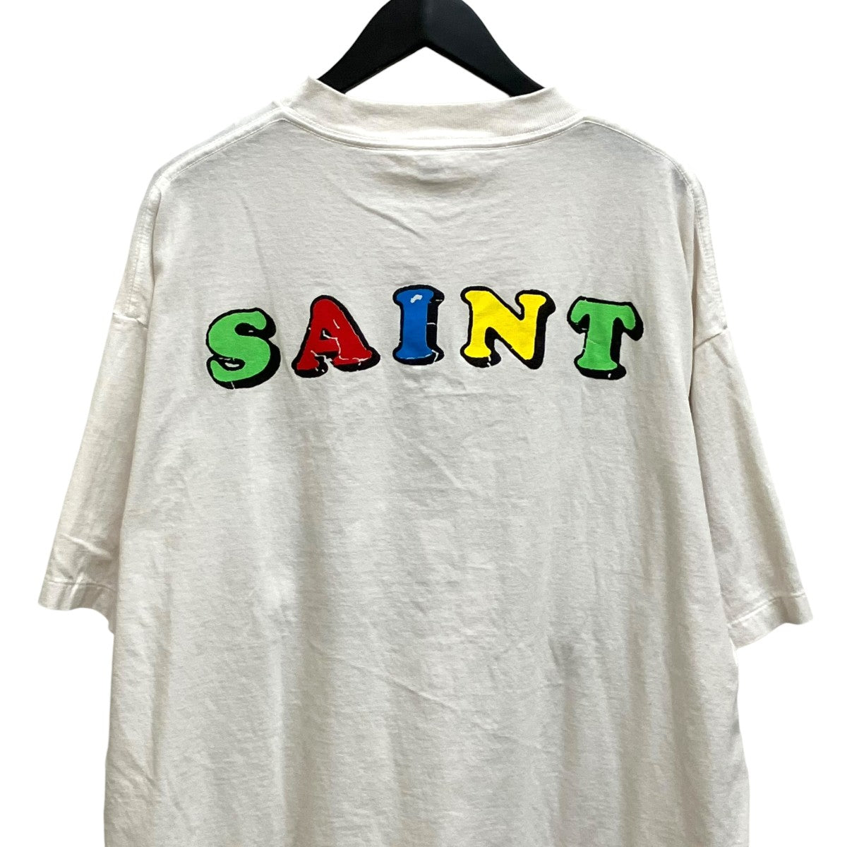 SAINT MICHAEL JR SS T-SHIRT半袖カットソーSM-MK8-0000-C05 古着・中古-4枚目のアイテム画像