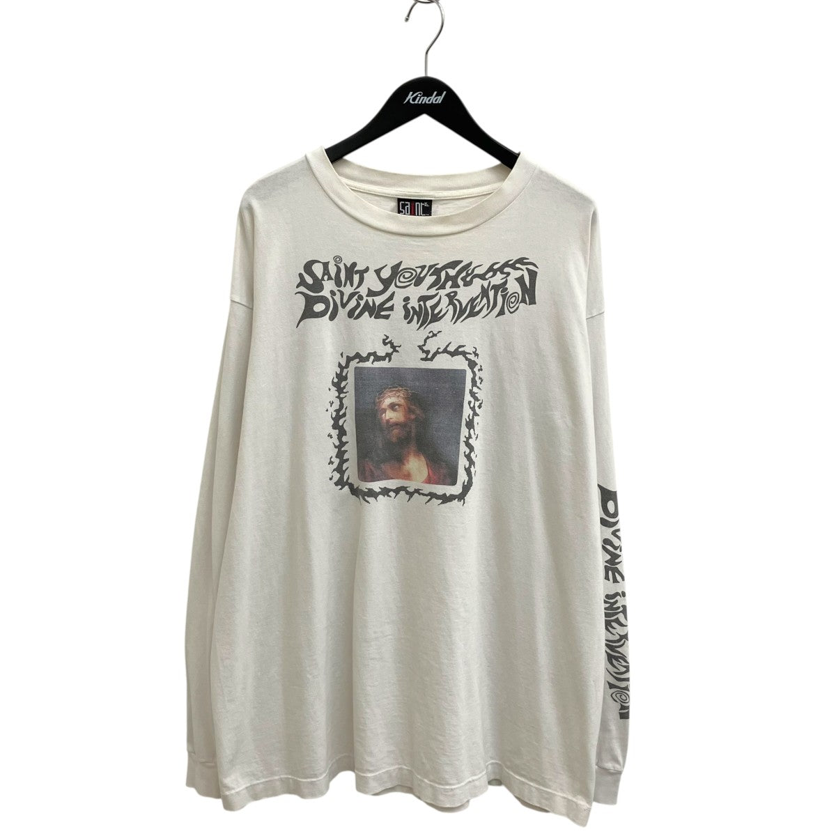 SAINT MICHAEL 長袖TシャツSM-A22-0000-010 古着・中古-1枚目のアイテム画像