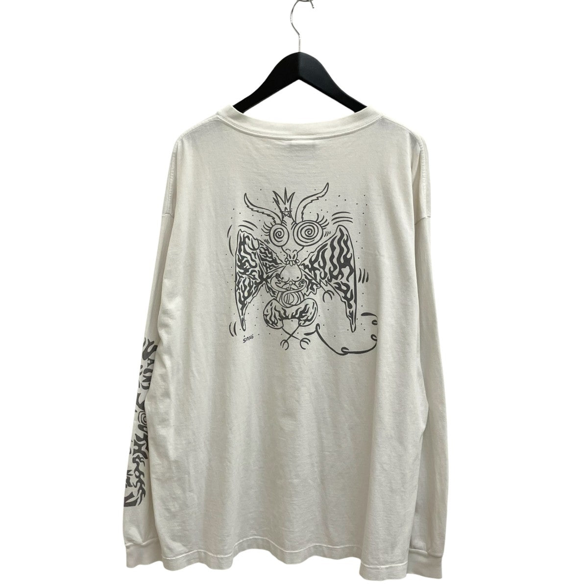 SAINT MICHAEL 長袖TシャツSM-A22-0000-010 古着・中古-2枚目のアイテム画像