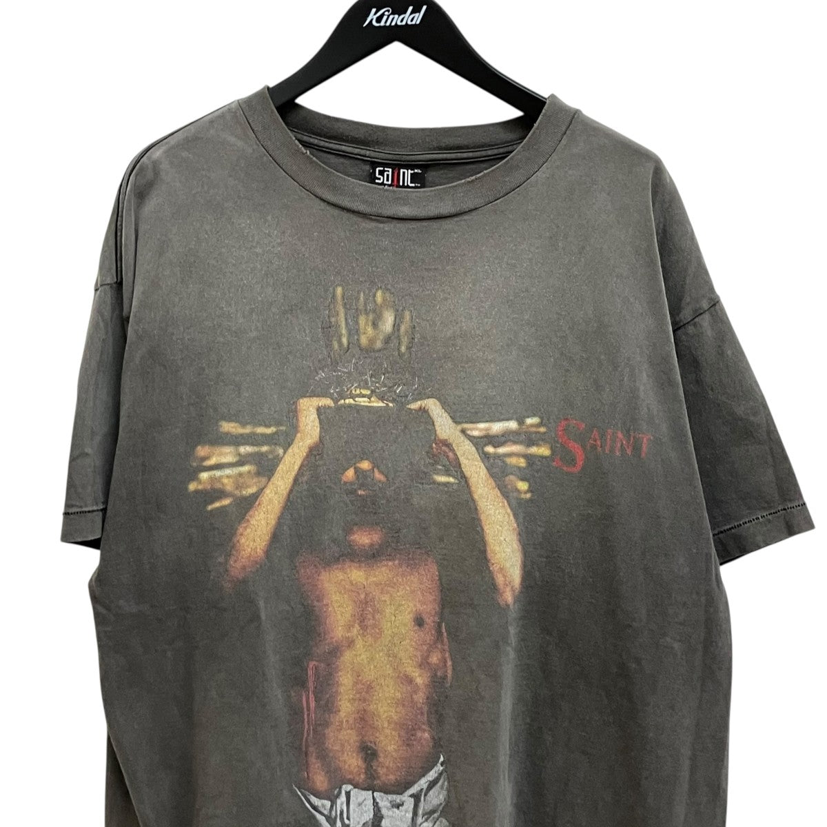 SAINT MICHAEL WE LIVE HELL半袖カットソーSM-S23-0000-009 古着・中古-3枚目のアイテム画像