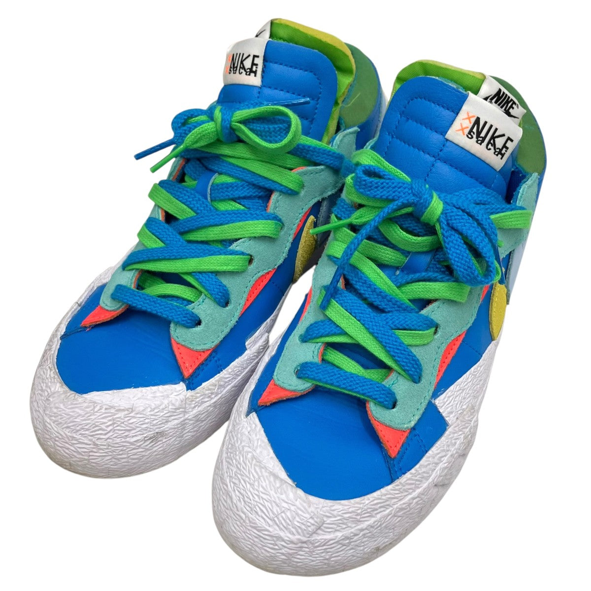NIKE×sacai BLAZER LOWスニーカーDM7901-400 古着・中古-1枚目のアイテム画像