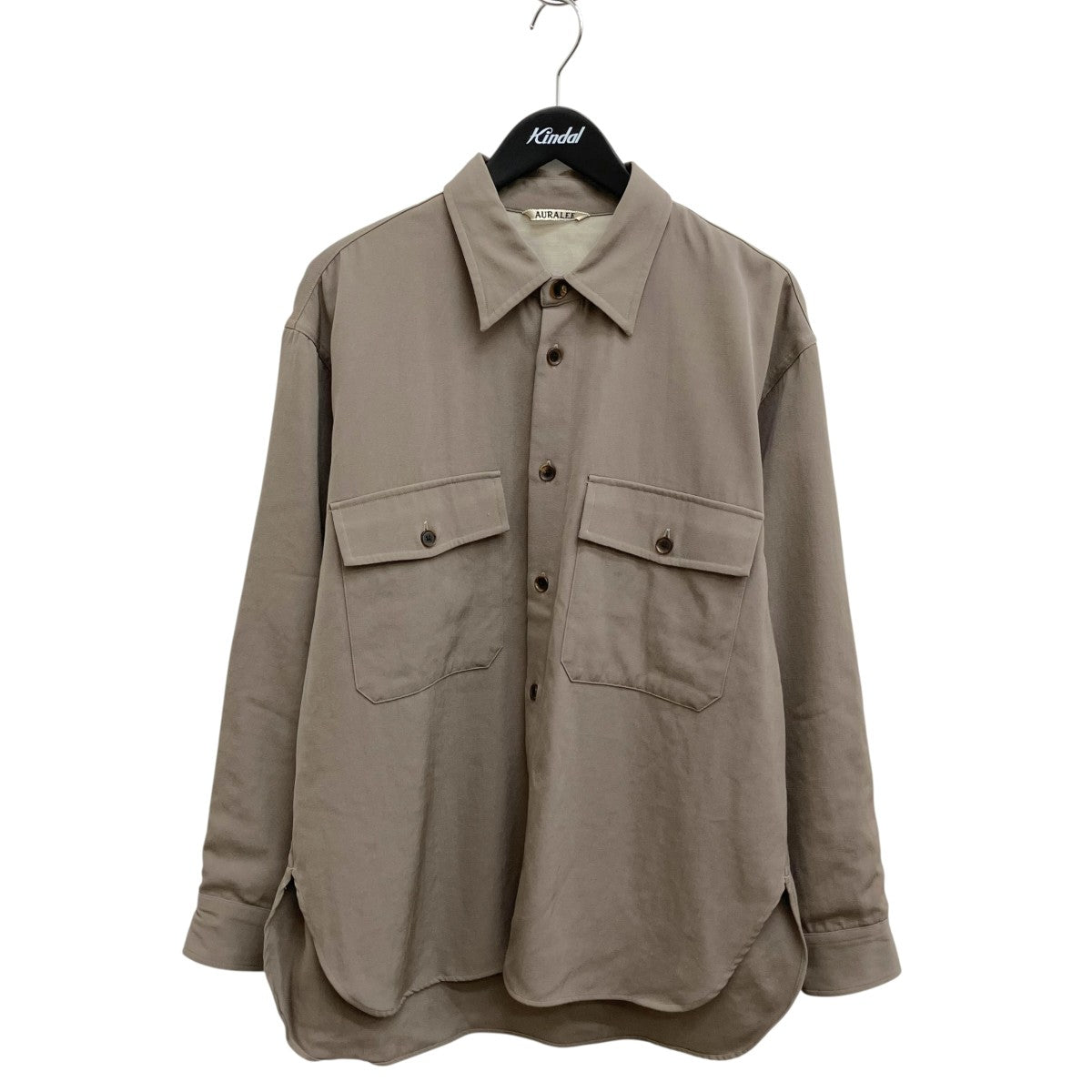 WOOL MAX GABAGINE SHIRT長袖シャツA9AS03MX