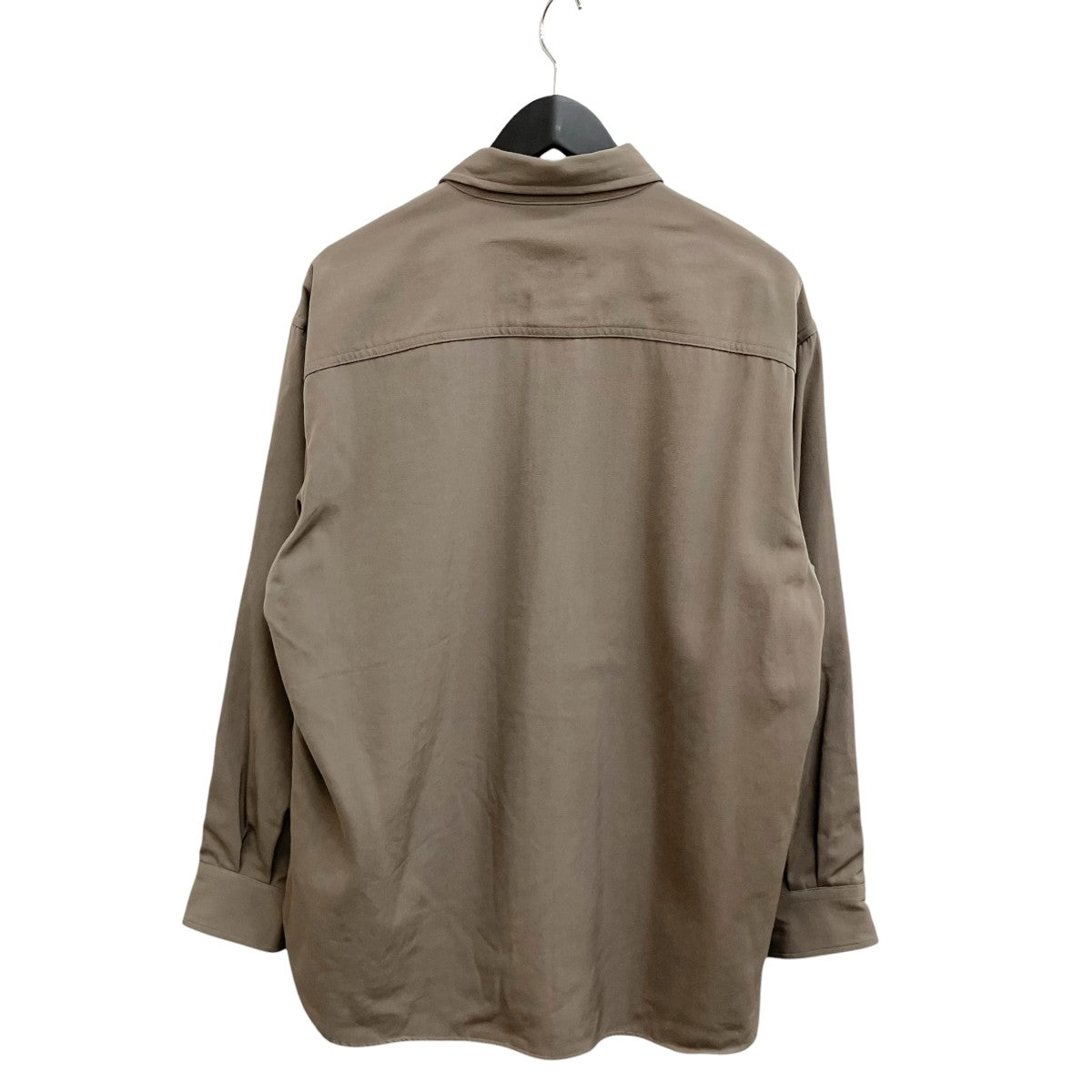 WOOL MAX GABAGINE SHIRT長袖シャツA9AS03MX