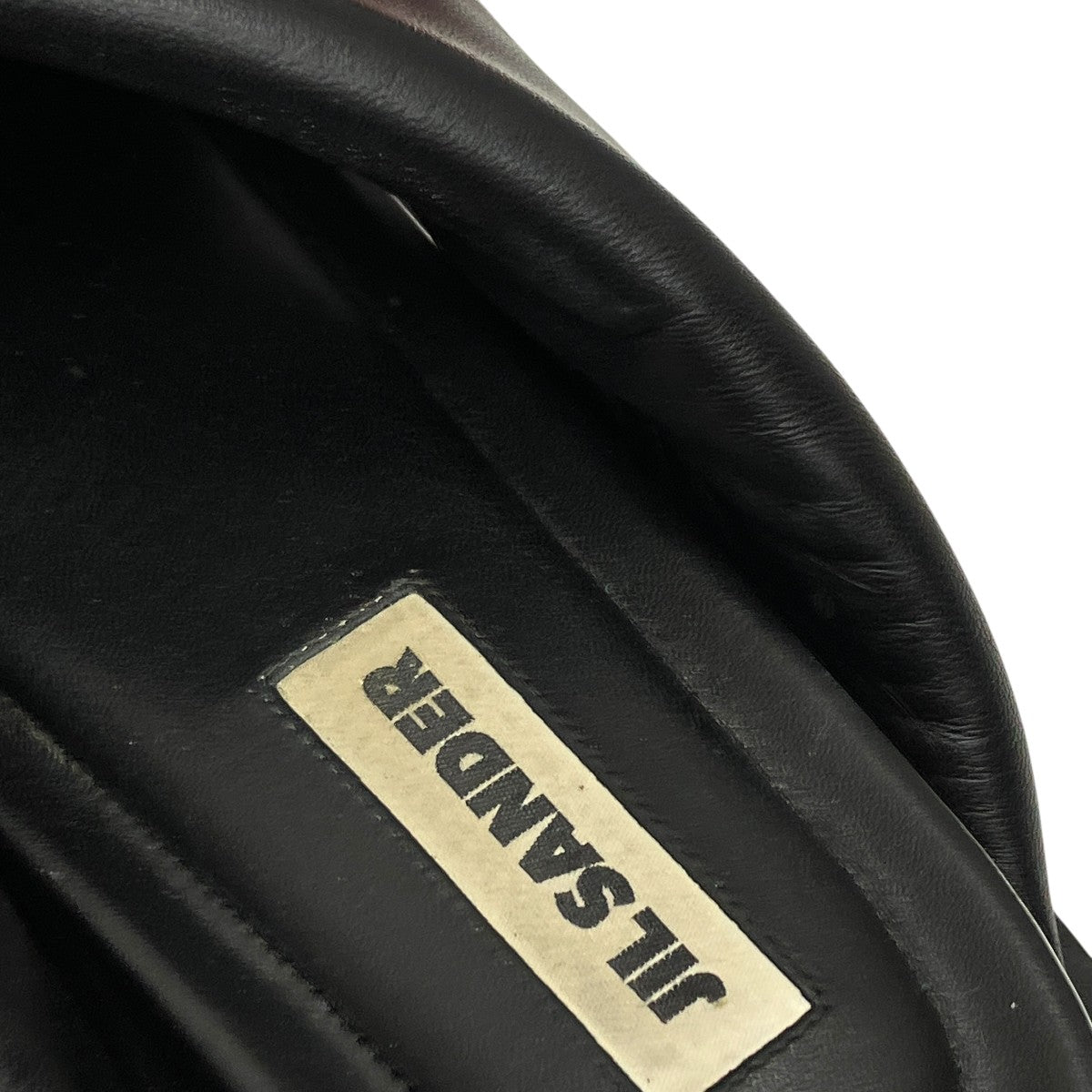 JIL SANDER(ジルサンダー) サンダル ブラック サイズ 39(約26.0cm