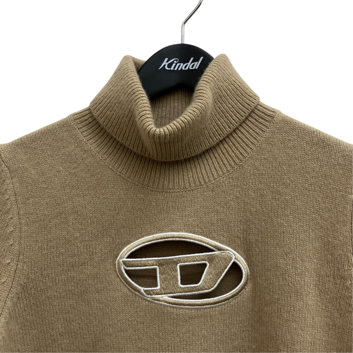 DIESEL タートルネック半袖ニットA06713 古着・中古-3枚目のアイテム画像