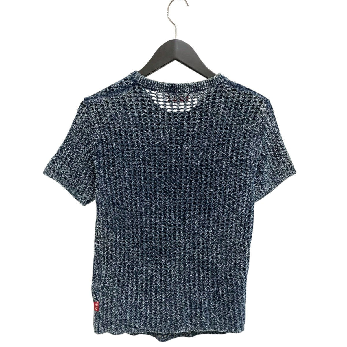 M-SQUER メッシュ編半袖ニット A181360CBDP