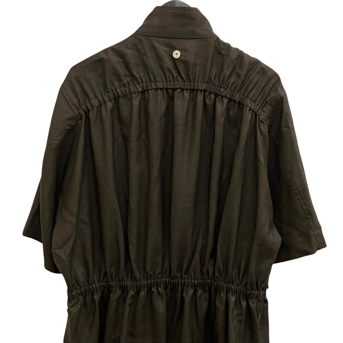 24SSElasticated Shirt半袖シャツ0A-SS24-SHR-105-01