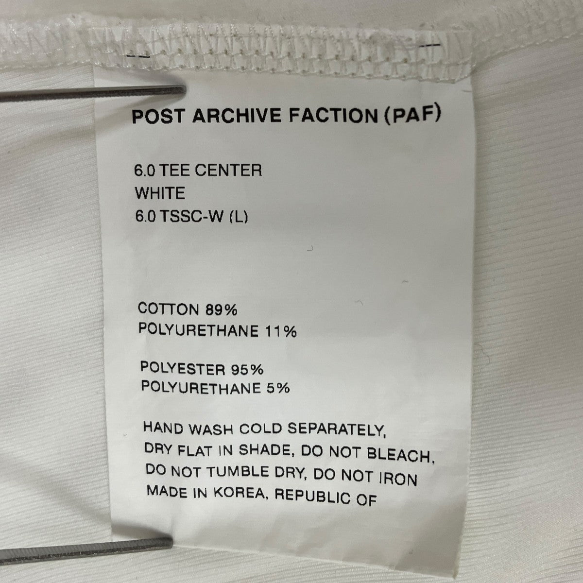 半袖Tシャツ6.0TEE CENTER