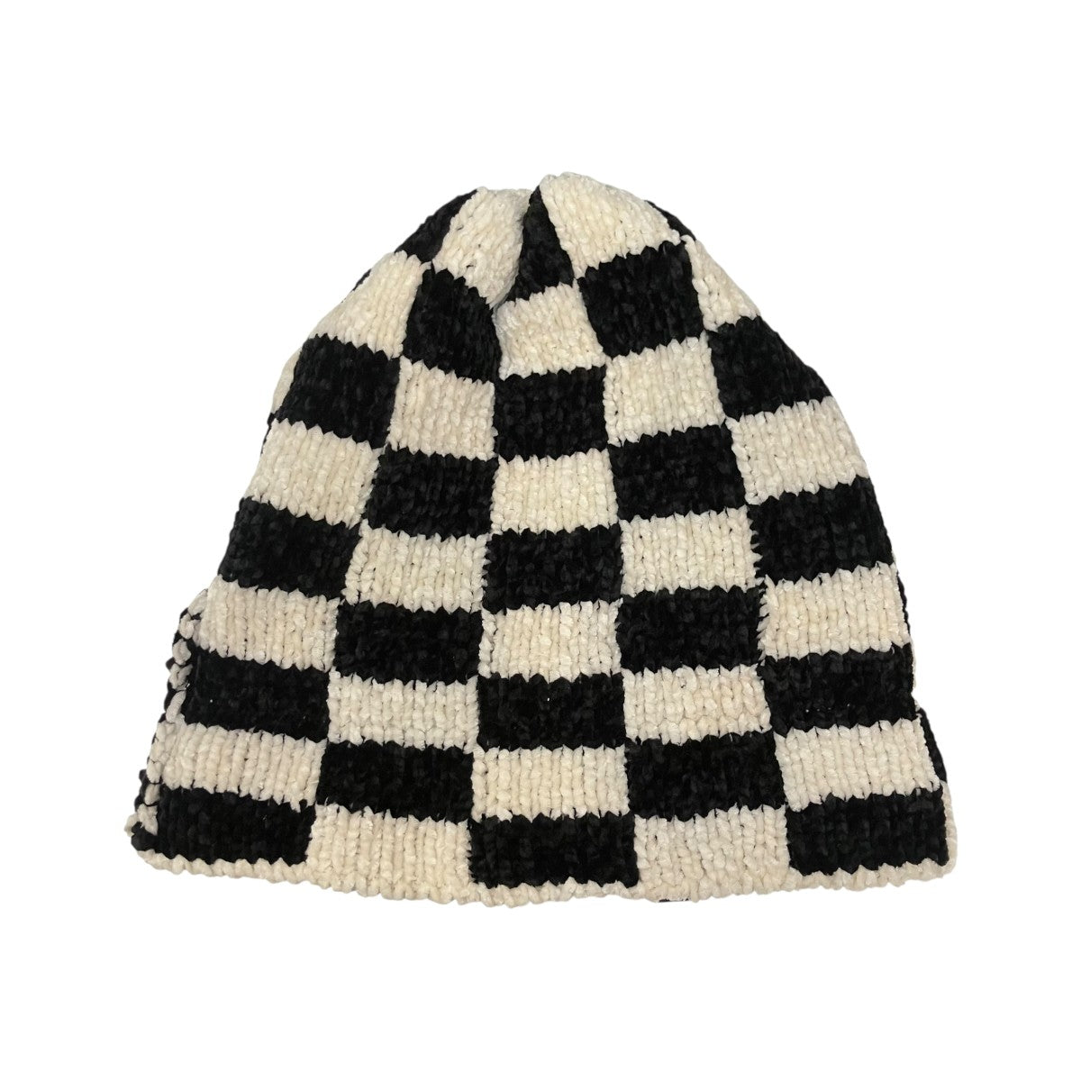 Crochet Checkered Beanieクロシェットチェックビーニー1321139