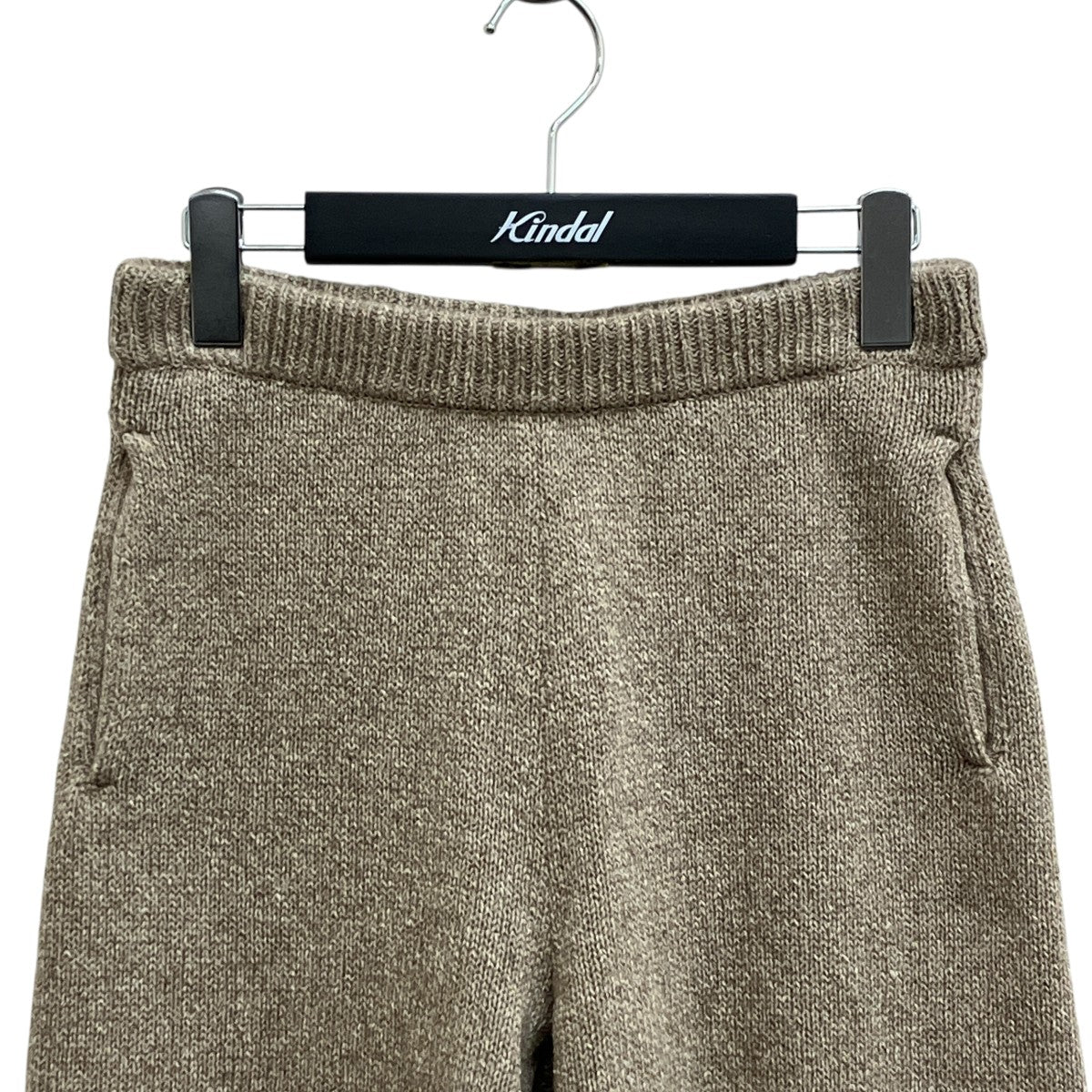 CASHMERE SILK MELANGE KNIT SHORTSニットパンツA26SP05NS