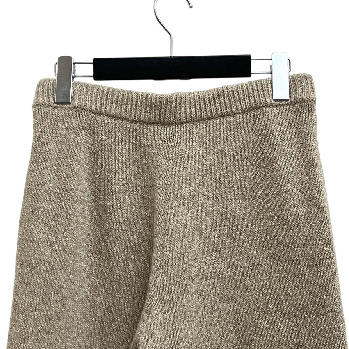 CASHMERE SILK MELANGE KNIT SHORTSニットパンツA26SP05NS