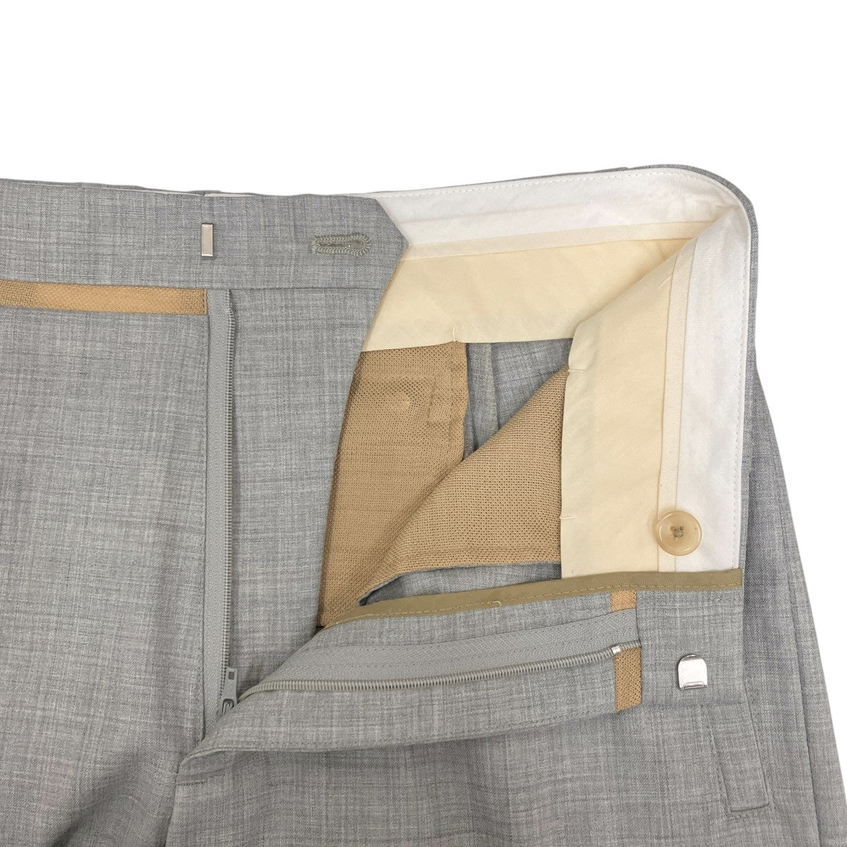 ZIPPED HEM SLACKSスラックスFU-V-PT002