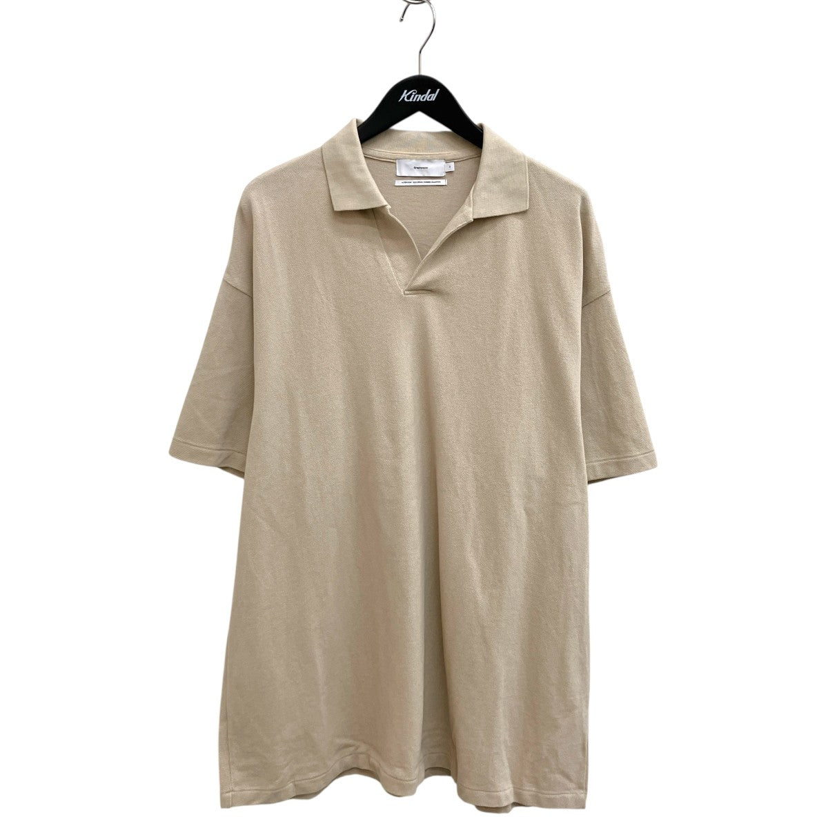 25SSCotton Pique Jersey S S Skipper Polo半袖ポロシャツGU251-70057
