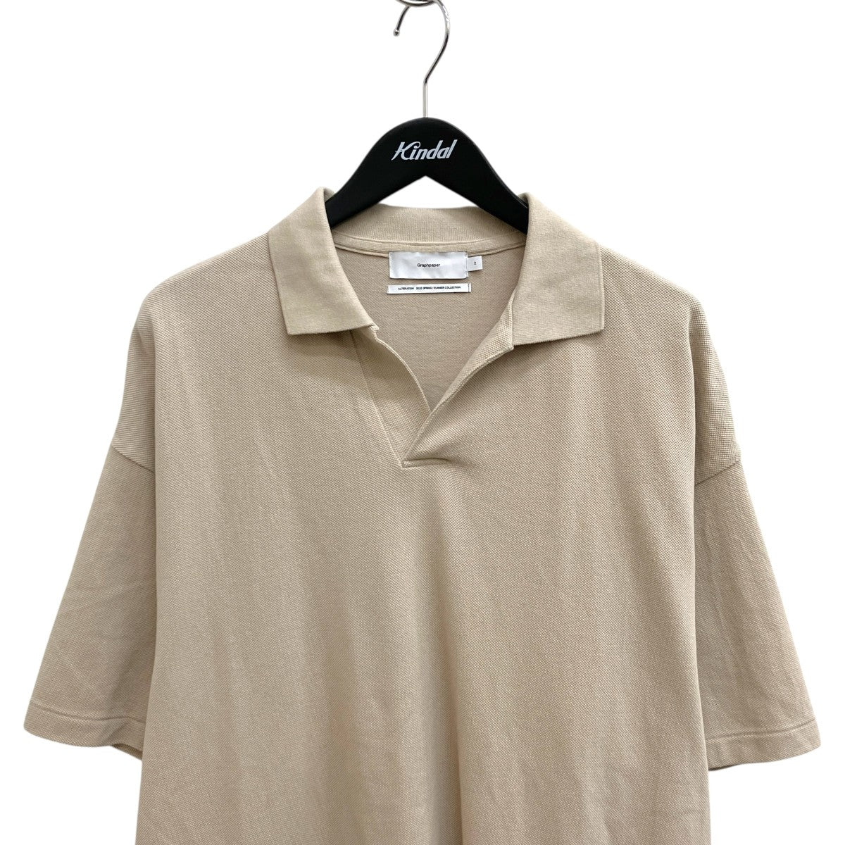 25SSCotton Pique Jersey S S Skipper Polo半袖ポロシャツGU251-70057
