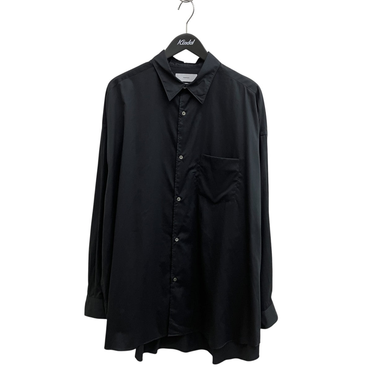 Silicon Poplin Oversized Regular Collar Shirt長袖シャツGM243-50144