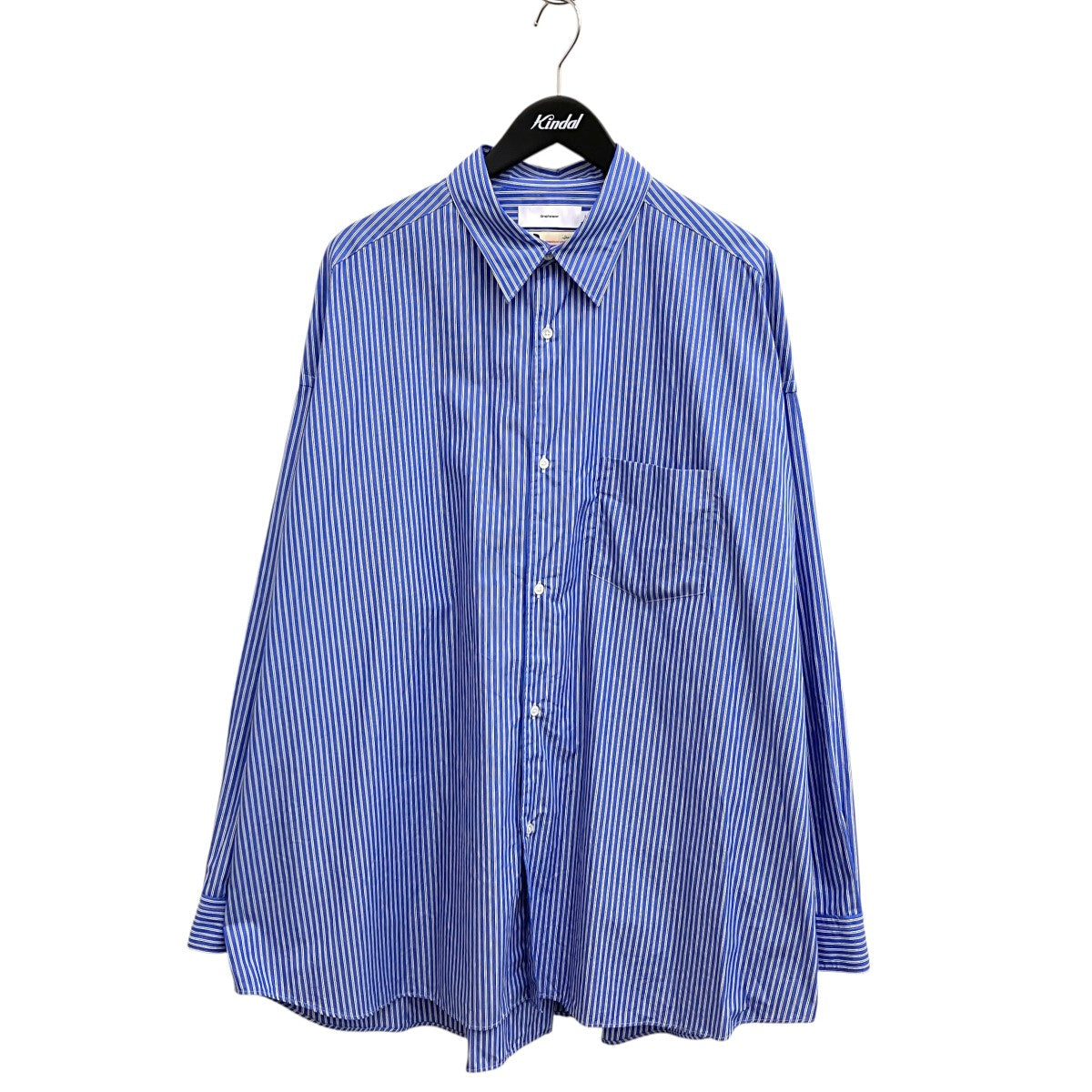 SIDOGRAS L S Oversized Regular Collar ShirtストライプシャツGM252-50010
