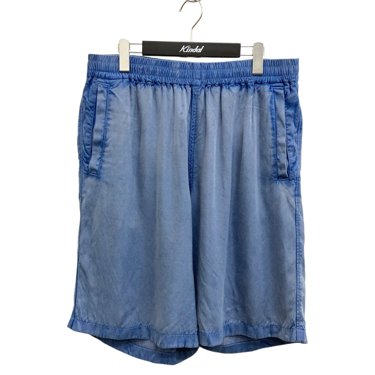 Shorts in denim-effect satinハーフパンツ0JMCD