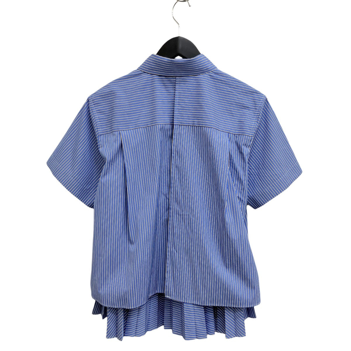 25SSCotton Poplin Shirtストライプ半袖シャツ25-07762