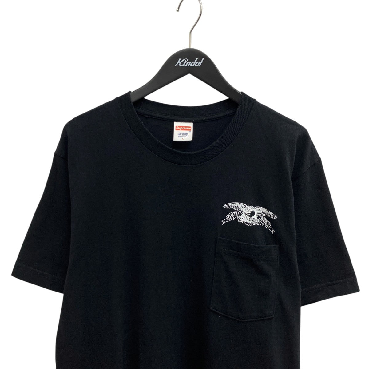 16SSPocket Tee Black半袖Tシャツ