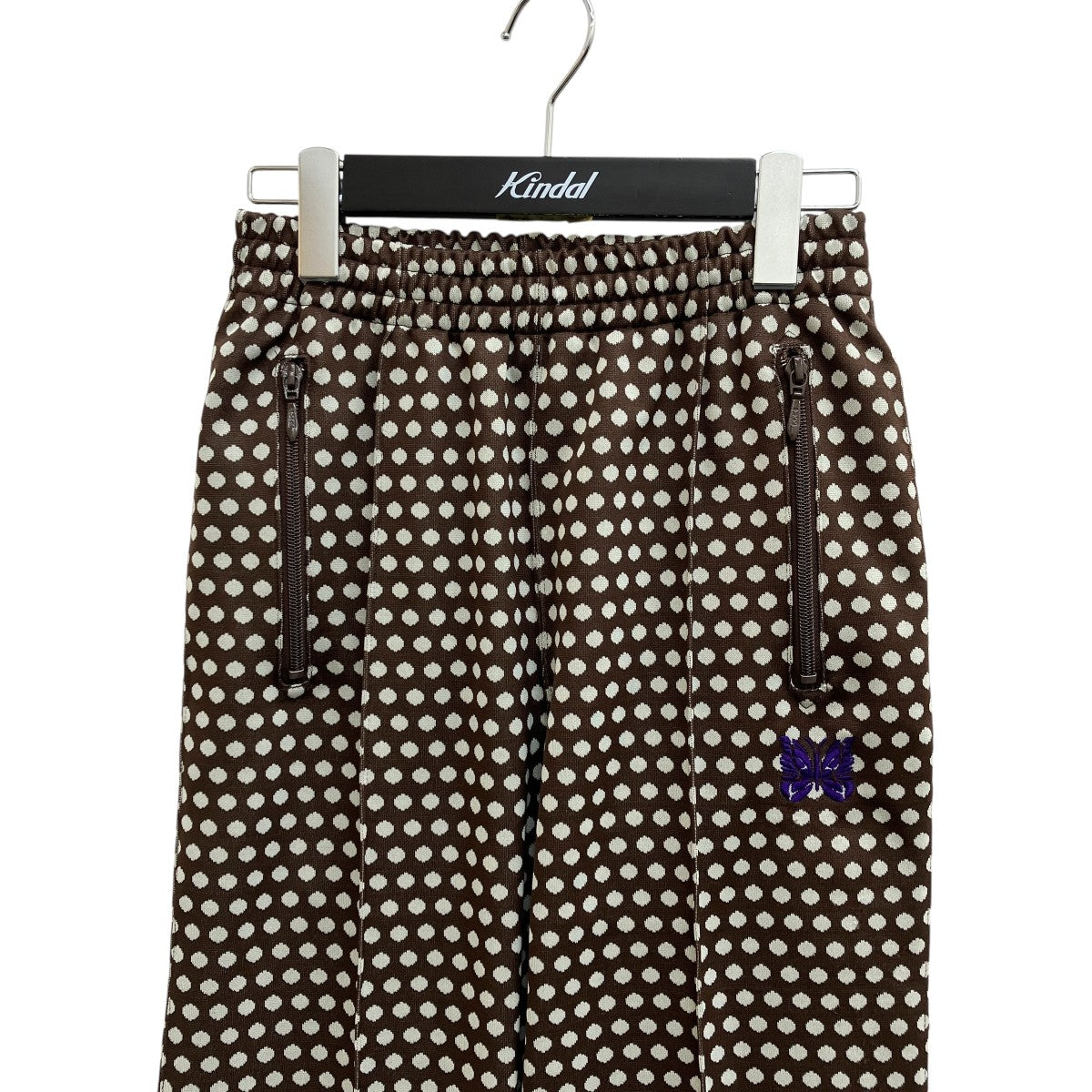 23SSTrack Pant [POLY JQ．] ? POLKA DOTパピヨン刺繍ドット柄パンツMR283