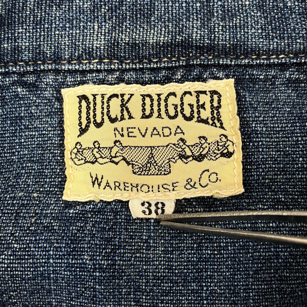 DUCK DIGGERデニムシャツ