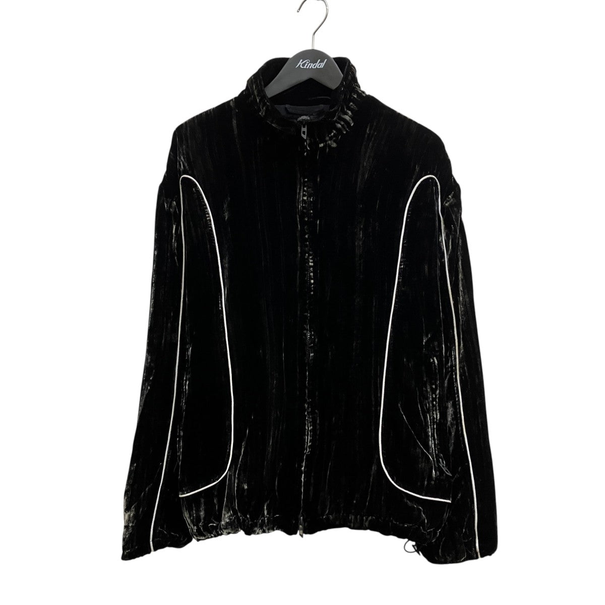 DIESEL 24AW ベルベットジップアップブルゾン A18462 0AJFR 古着・中古-1枚目のアイテム画像