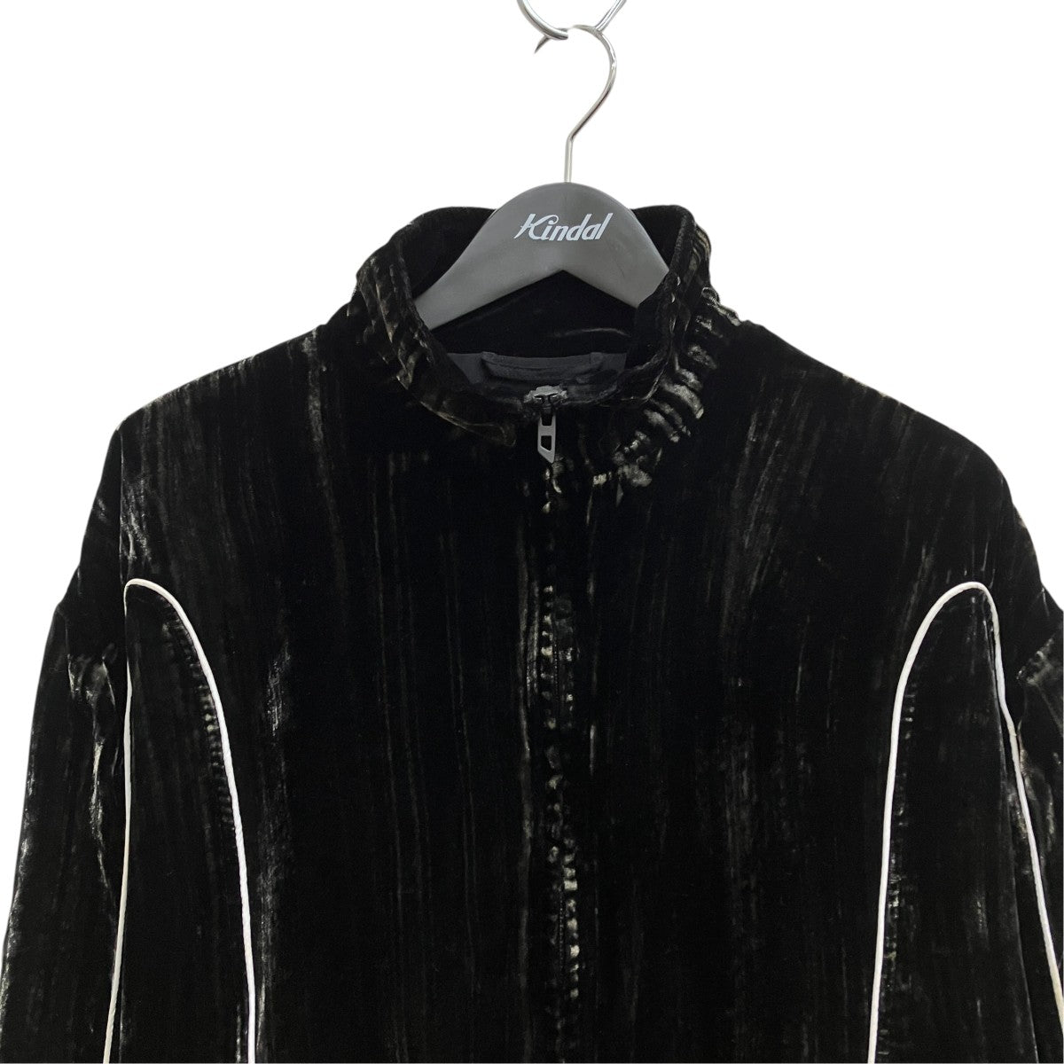 DIESEL 24AW ベルベットジップアップブルゾン A18462 0AJFR 古着・中古-3枚目のアイテム画像