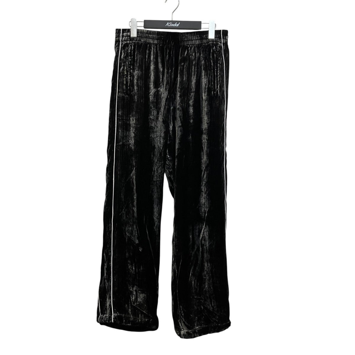 DIESEL P-HAY サイドライン ベロアトラックパンツ A18469 0AJFR 古着・中古-1枚目のアイテム画像