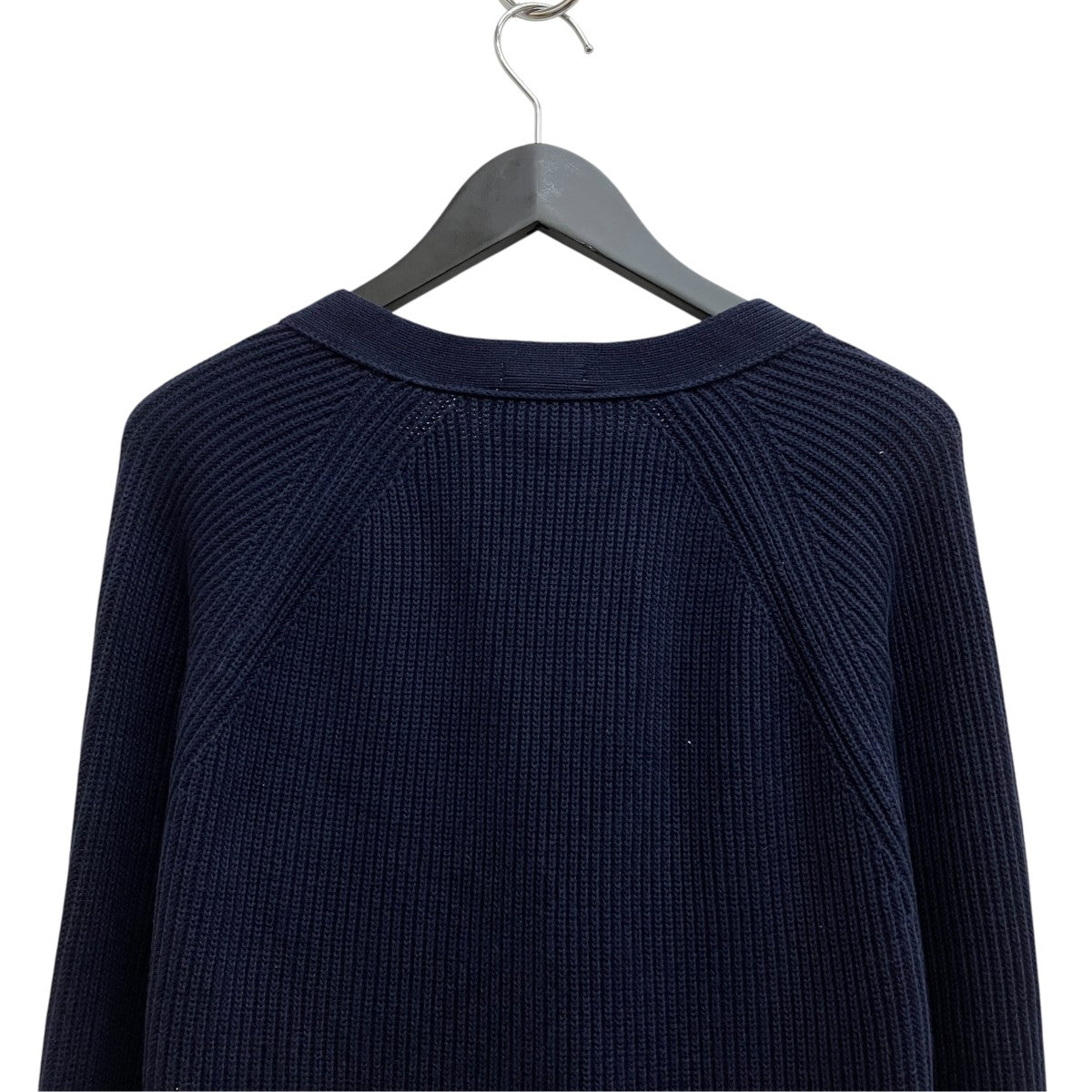 LACOSTE オーガニックコットンヘリテージVネックカーディガン AH9882 古着・中古-4枚目のアイテム画像