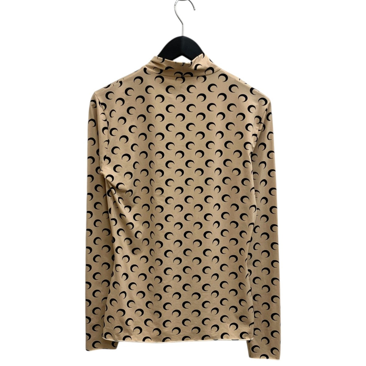Moon Printed Jersey Ls Highneck Top長袖カットソー
