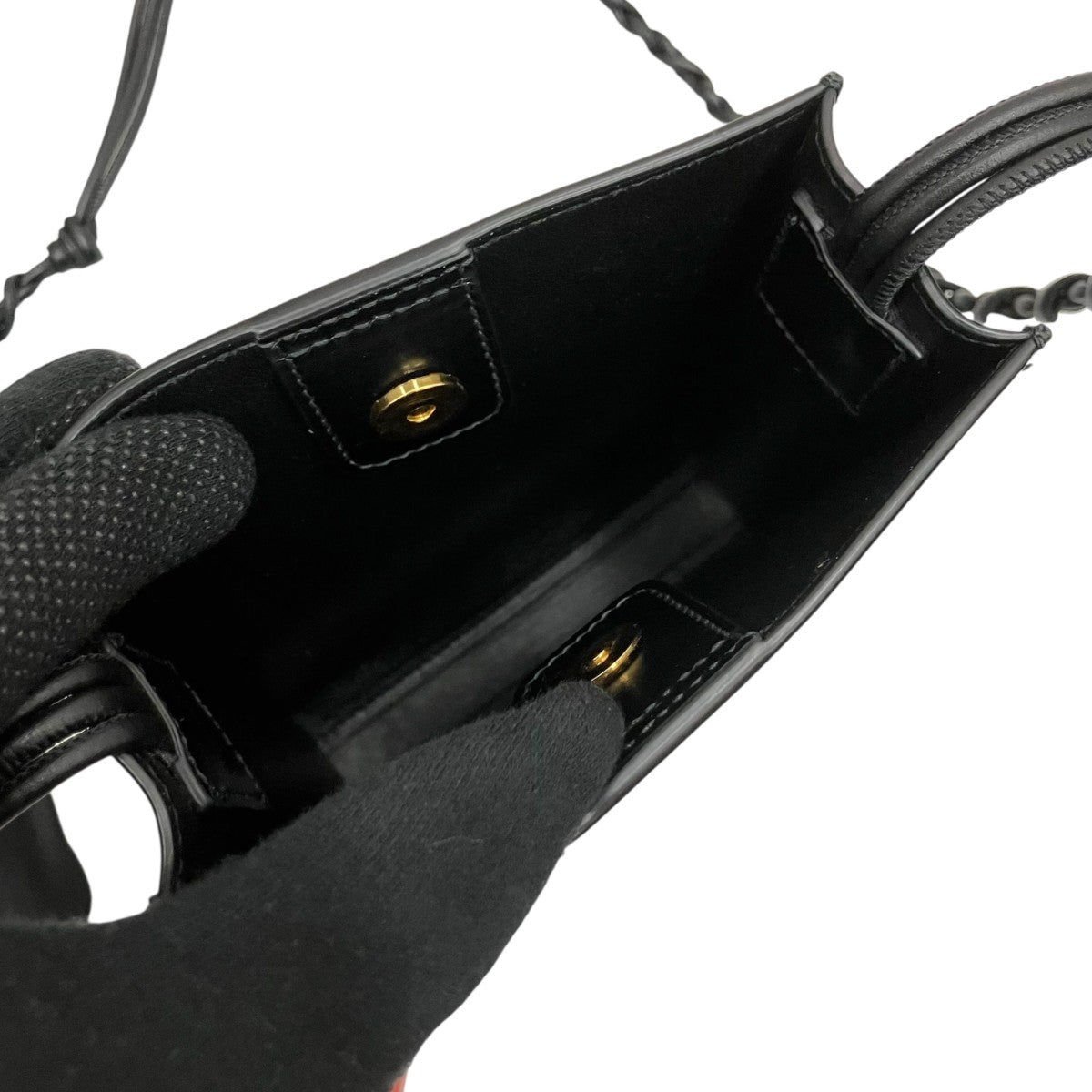 JIL SANDER タングルショルダーバッグ 古着・中古-7枚目のアイテム画像