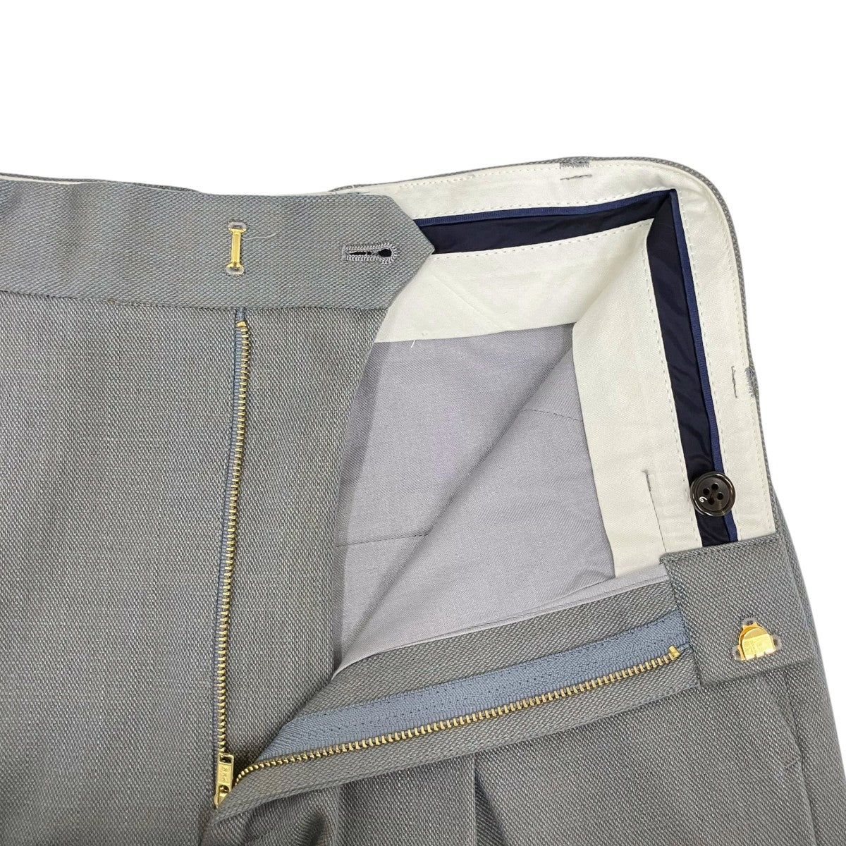 22SSOXFORD TUCK PANTSパンツ8614-299-0494