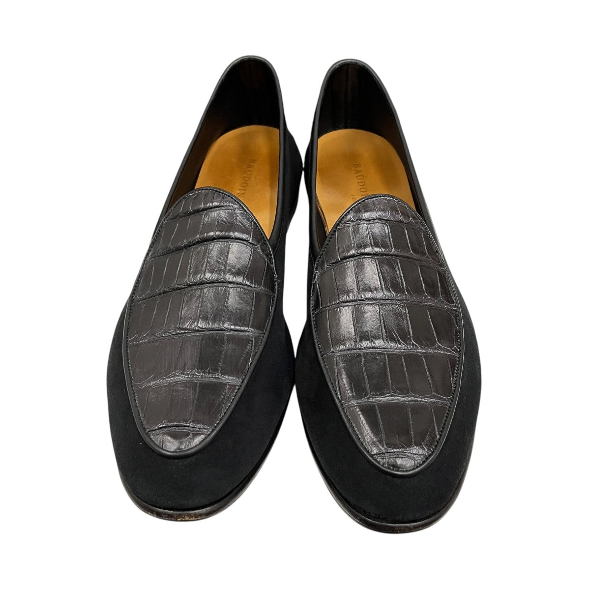 BAUDOIN＆LANGE スウェードシューズ 古着・中古-2枚目のアイテム画像