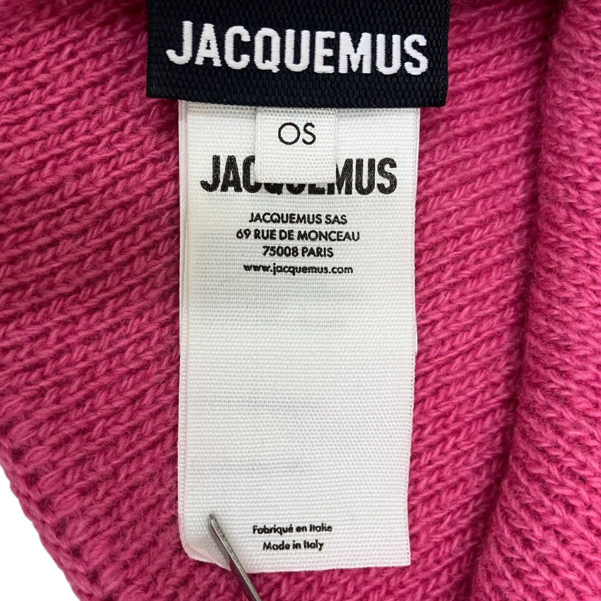 JACQUEMUS Le Bonnetニット帽2680006231929 古着・中古-5枚目のアイテム画像