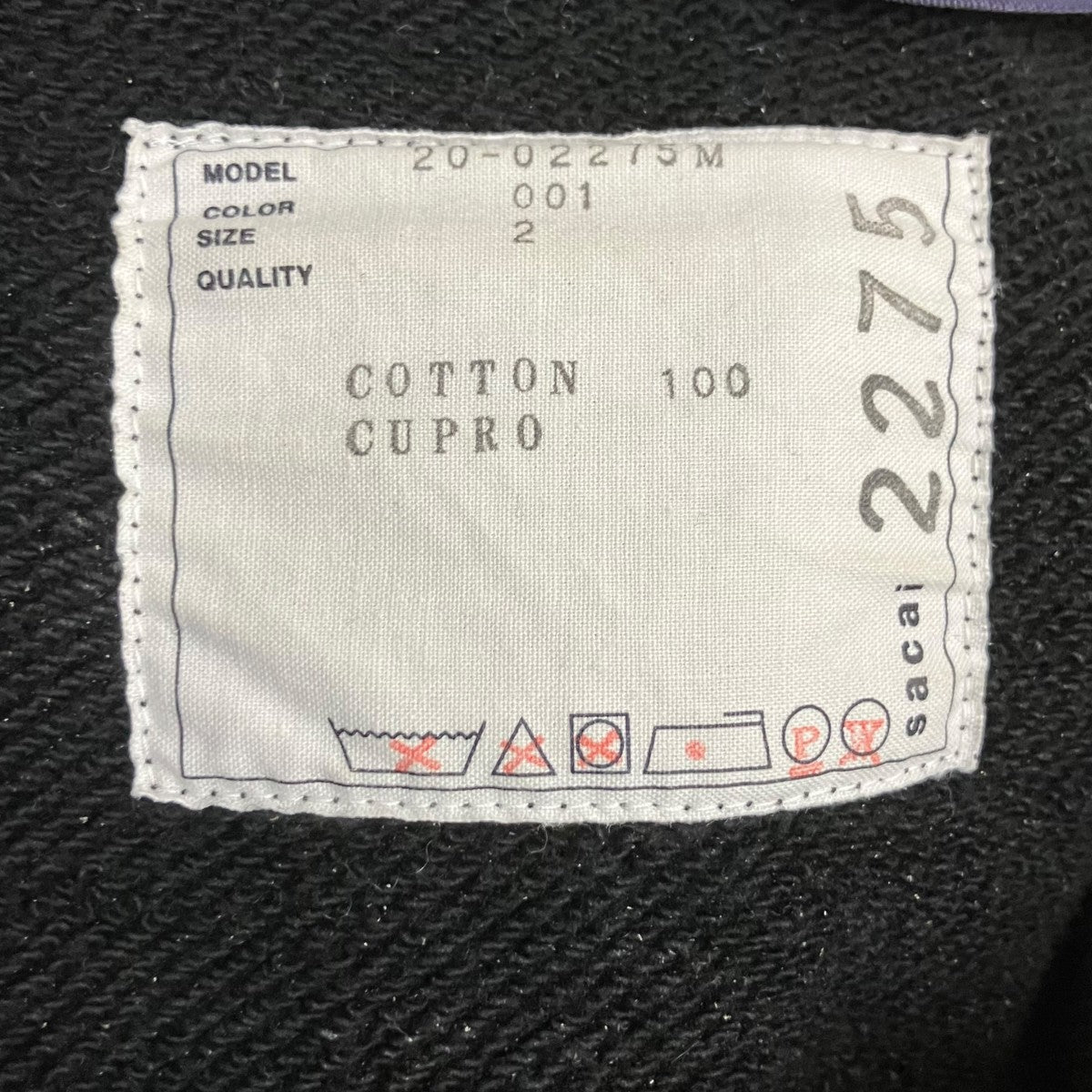 ボタニカル柄刺繍パーカー20-02275M