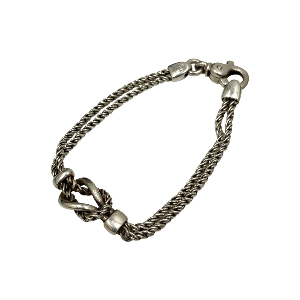 Tiffany ＆ Co． ダブルロープ センターノットブレスレット 古着・中古-1枚目のアイテム画像