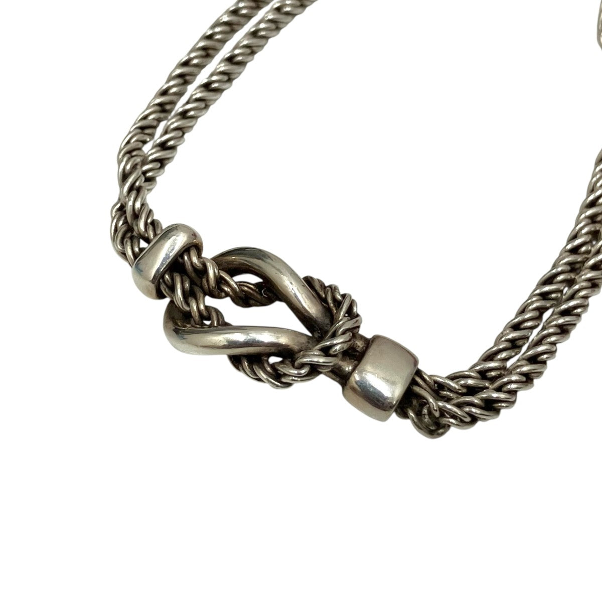 Tiffany ＆ Co． ダブルロープ センターノットブレスレット 古着・中古-2枚目のアイテム画像