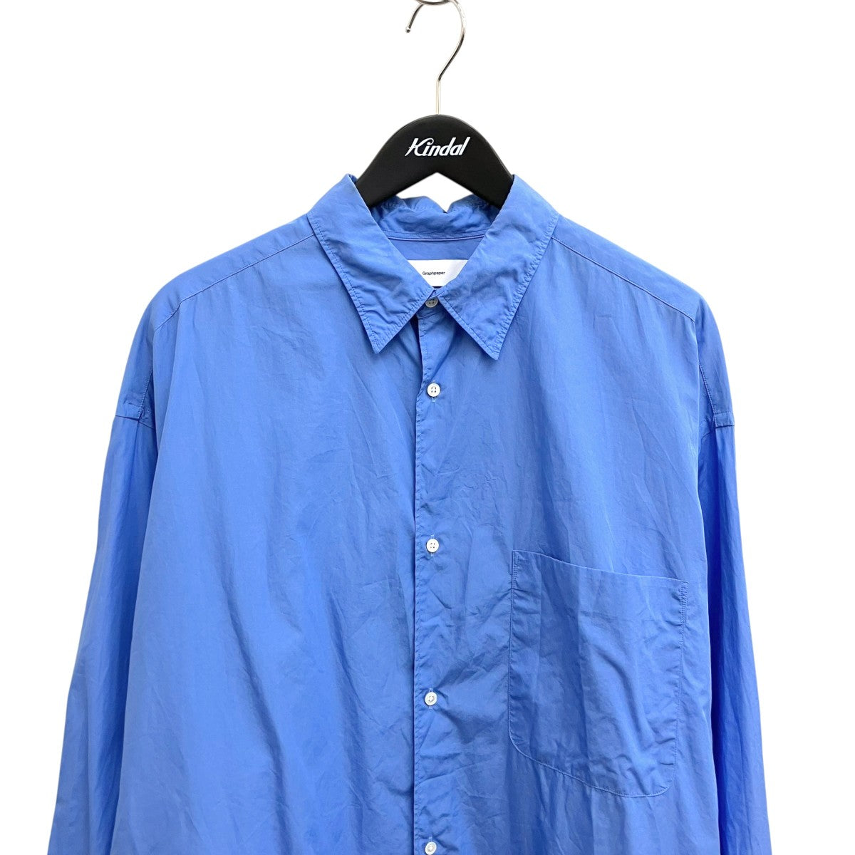 Broad L S Oversized Regular Collar Shirt長袖シャツGM223-50061B