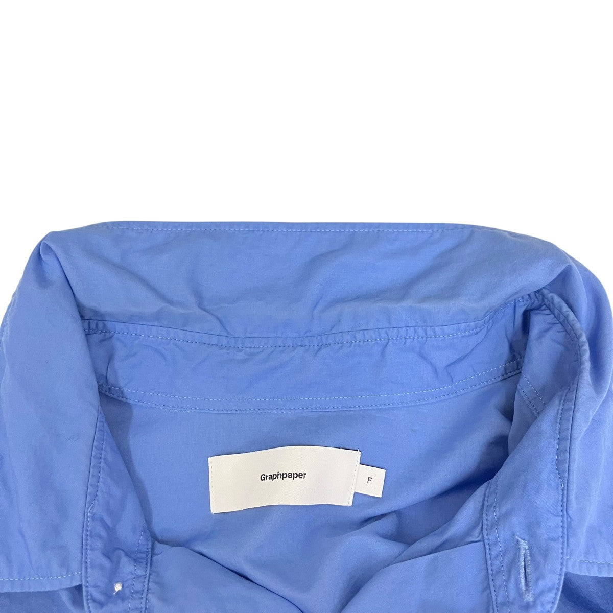 Broad L S Oversized Regular Collar Shirt長袖シャツGM223-50061B