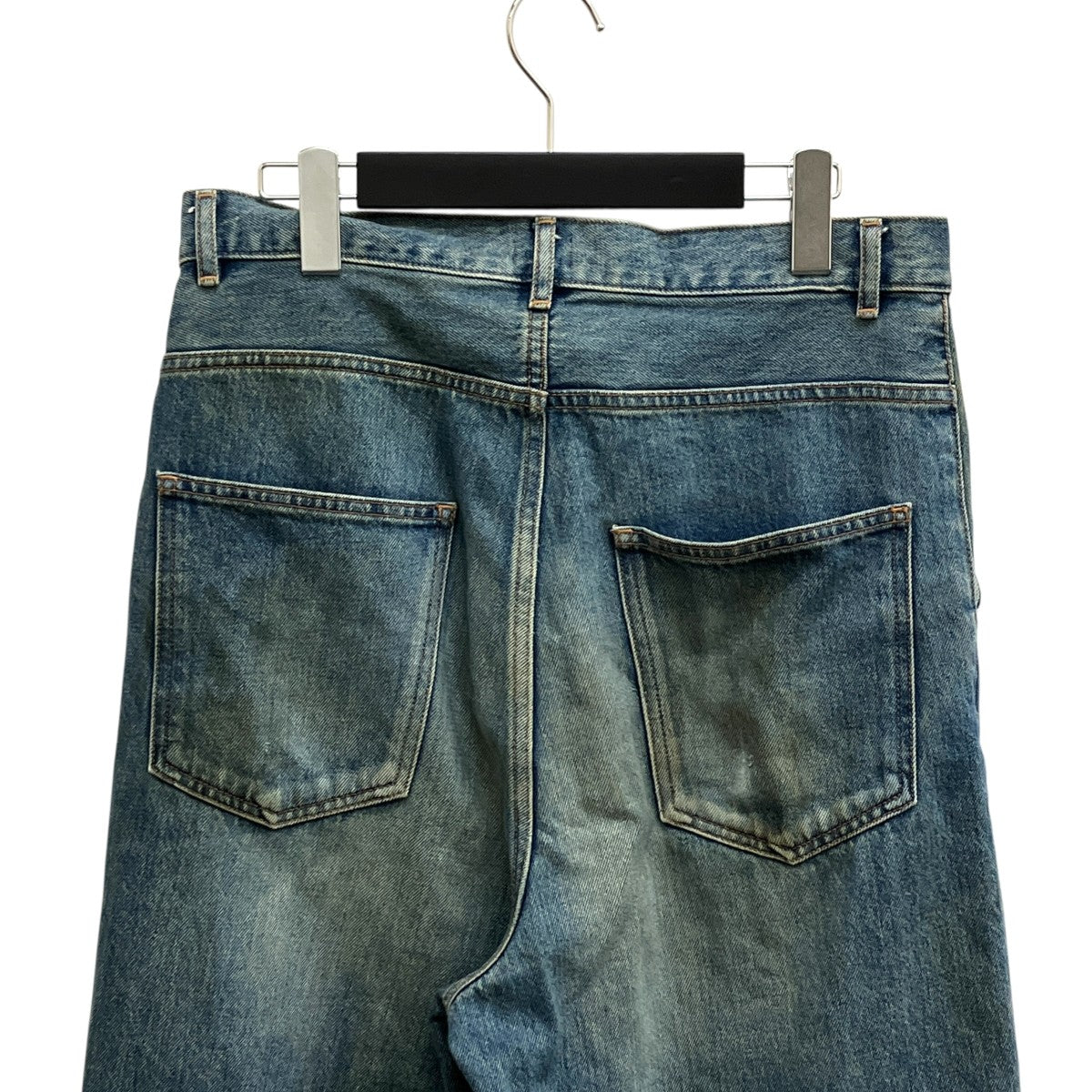 order LOOSE DENIM HALF PANTS VINTAGEデニムパンツorder-029-V 古着・中古-4枚目のアイテム画像