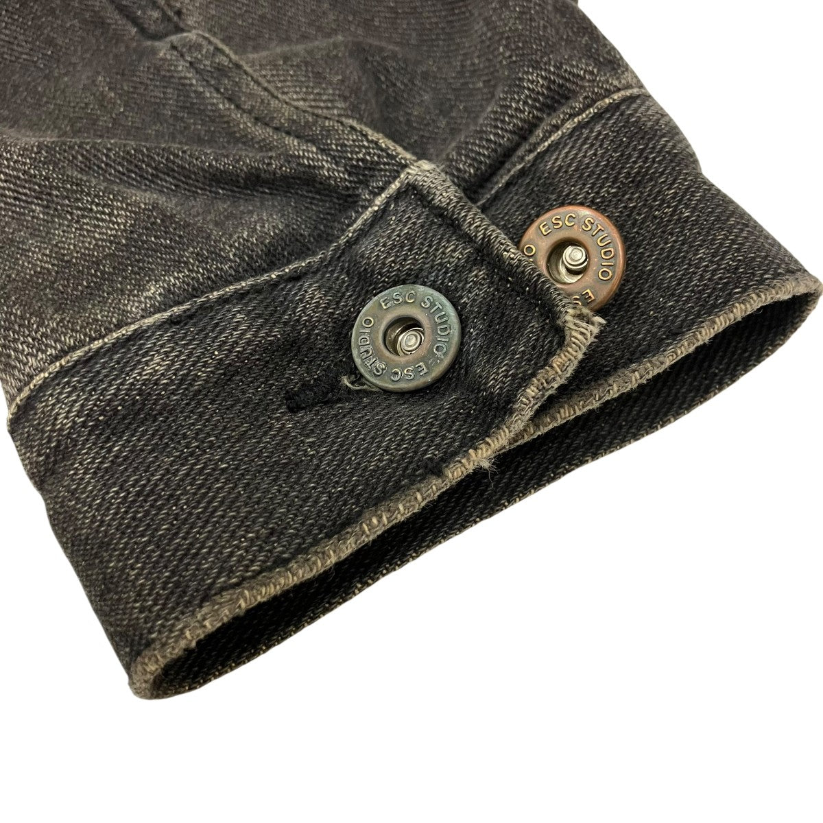 wrinkled washing denim crop jacketデニムジャケット